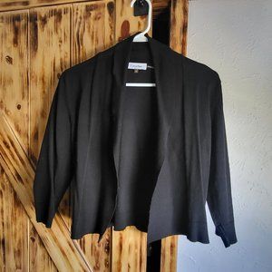 Black cardigan